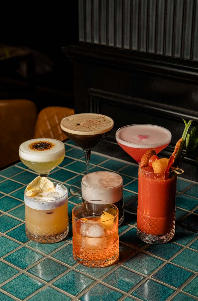 The Fox, A London Pub cocktails 
