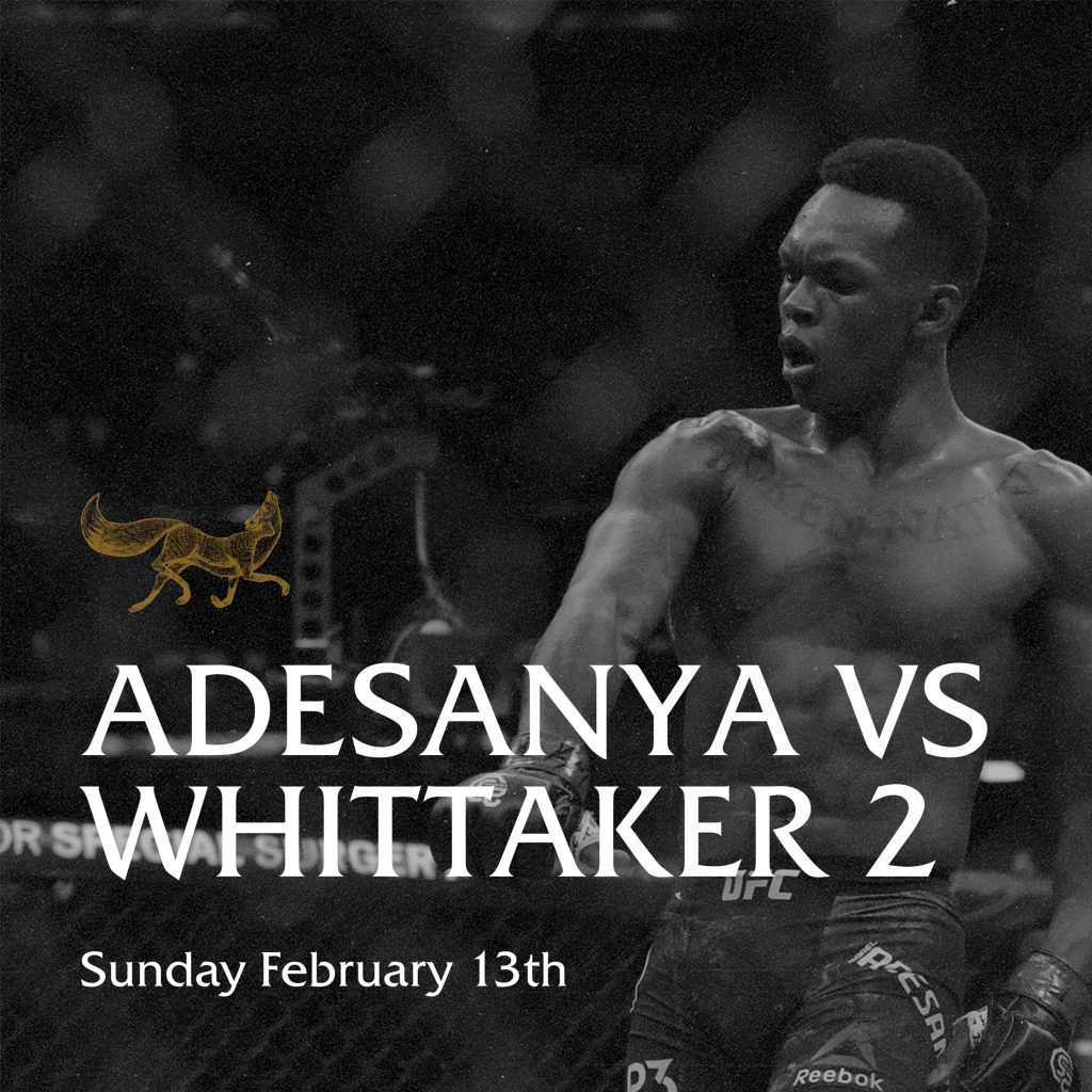 UFC 271 - Adesanya vs Whittaker 2